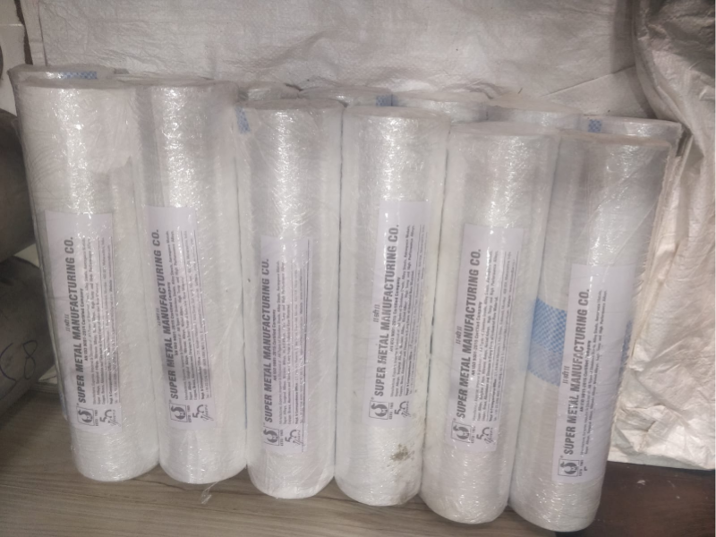 Plastic wrapped stainless steel rods for export